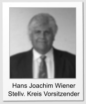 Hans Joachim Wiener Stellv. Kreis Vorsitzender